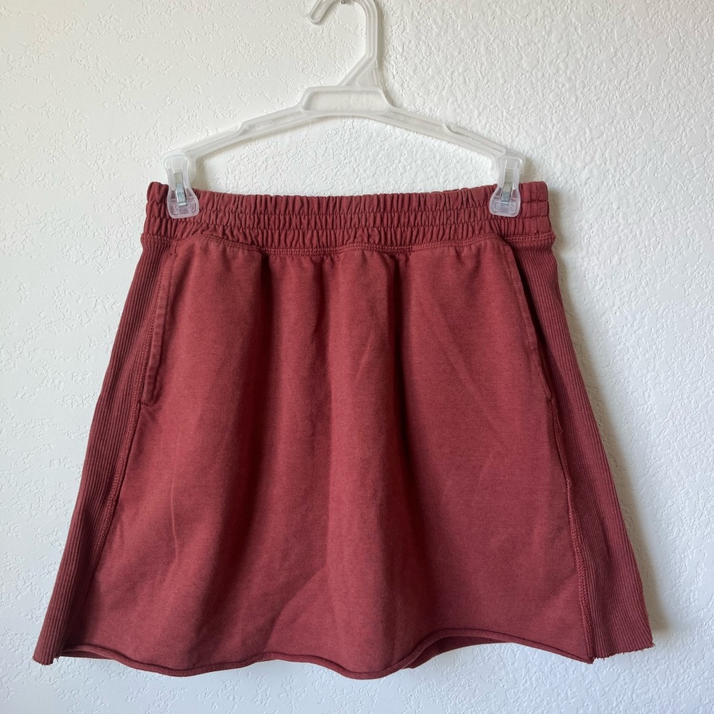 Aerie Rust Colored Mini Skirt